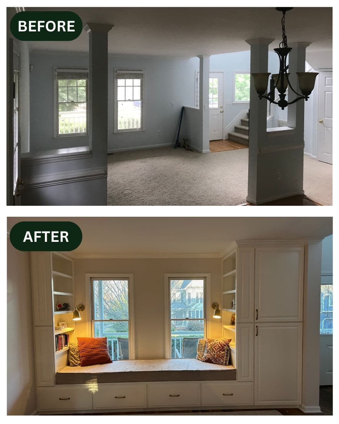 Cover Image for Window Seat Custom Builtins